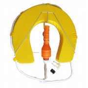 Man Over Board Package. Lifebuoy, Light and bracket